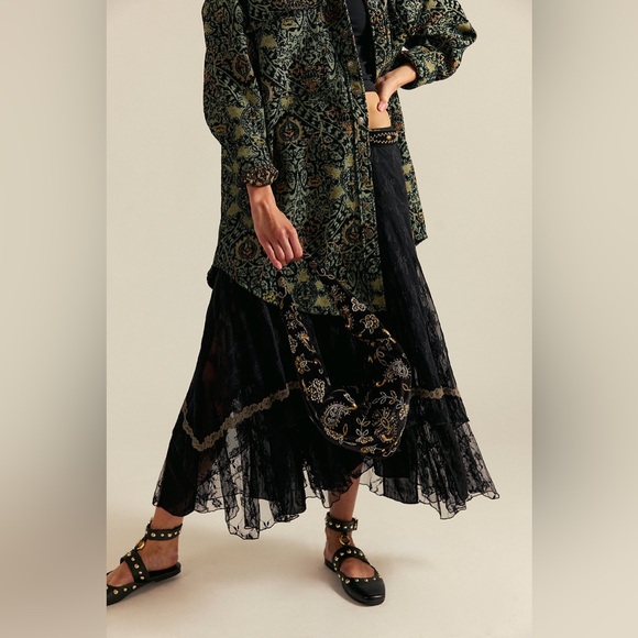 NWT Free People Nashville Nights Beaded Bag - Picture 5 of 8